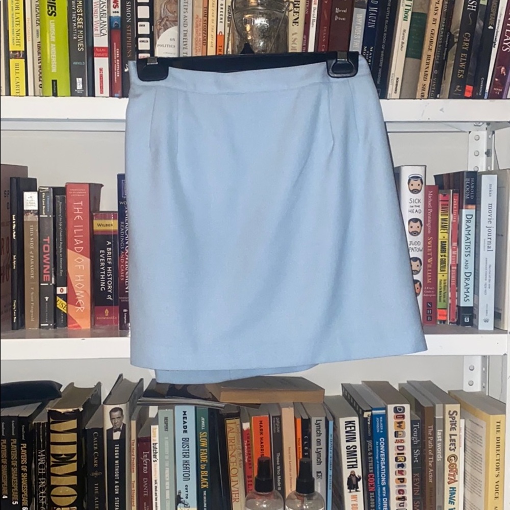 Inamorata Baby Blue Mini Skirt; Like New